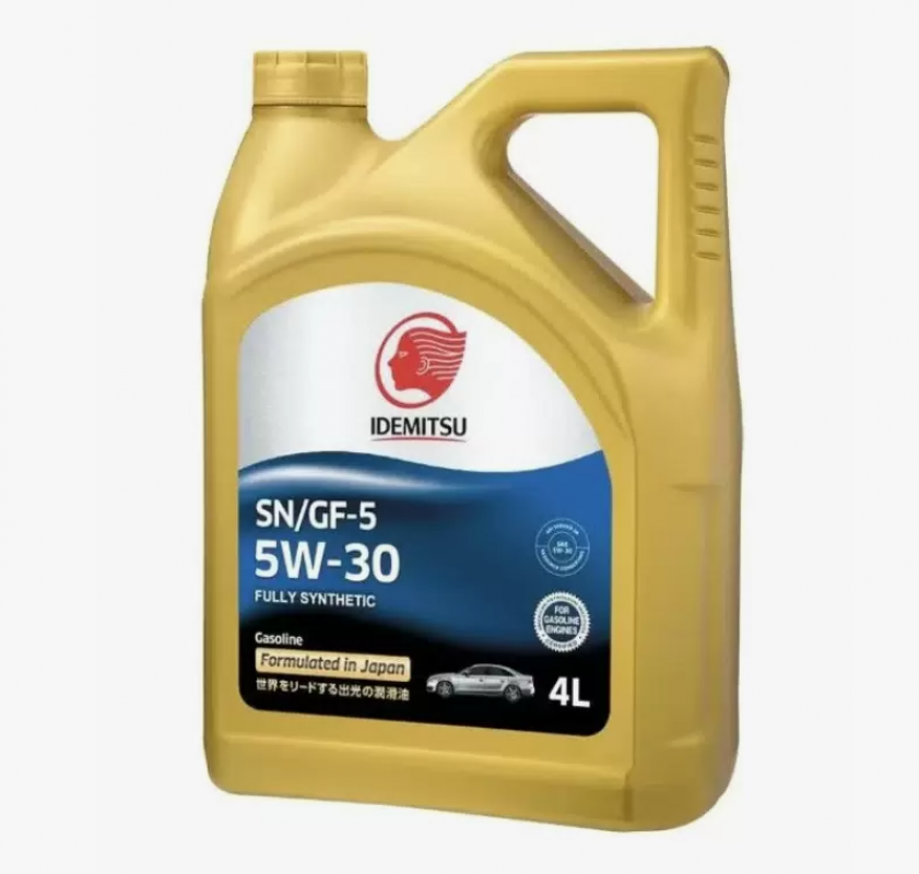 Масло моторное 5w30 IDEMITSU Fully-synthetic API SN/GF-5 cинт. (4л.) 1/6 30011328-746