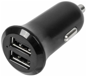 Зарядное устройство 2 USB 3,1А 12/24v (ZIPOWER) 341568a PM6682