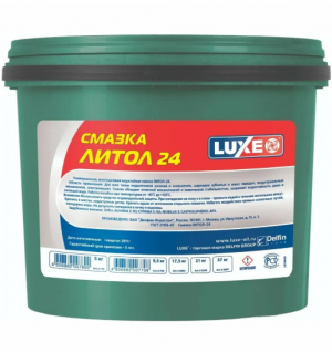 Смазка Литол-24 9,5 кг. (LUXE)